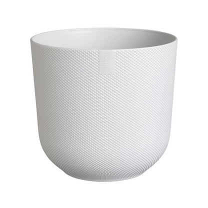 Flower pot - Elho - Jazz Round - White - Ø 26 x H 24 cm - Indoor - 100% recycled