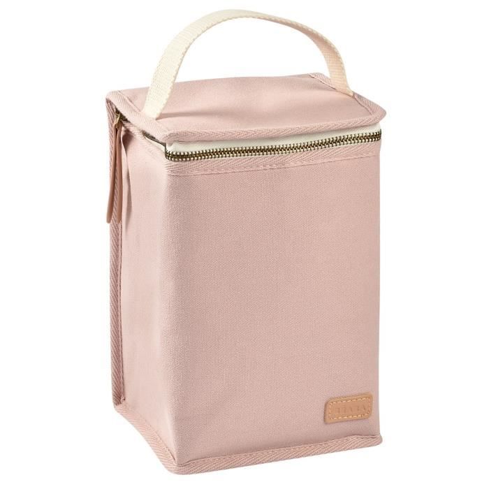 BEABA, Baby meal pouch, insulated, powder pink