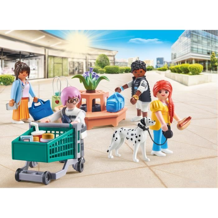 PLAYMOBIL 71541 My Figures Shopping, My Life, 80 pieces, Ages 5 and up