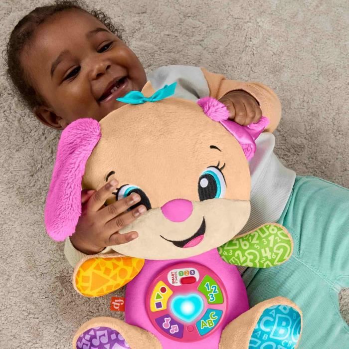 Fisher-Price-Laugh and Learn-Sis Progressive Awakening-Musical Plush JFD31