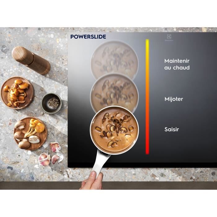 ELECTROLUX EIV654 FLEX - Induction Hob - 4 burners - 4 boosters - 7350W - L60 x D52 x H44cm - Glass coating - Black