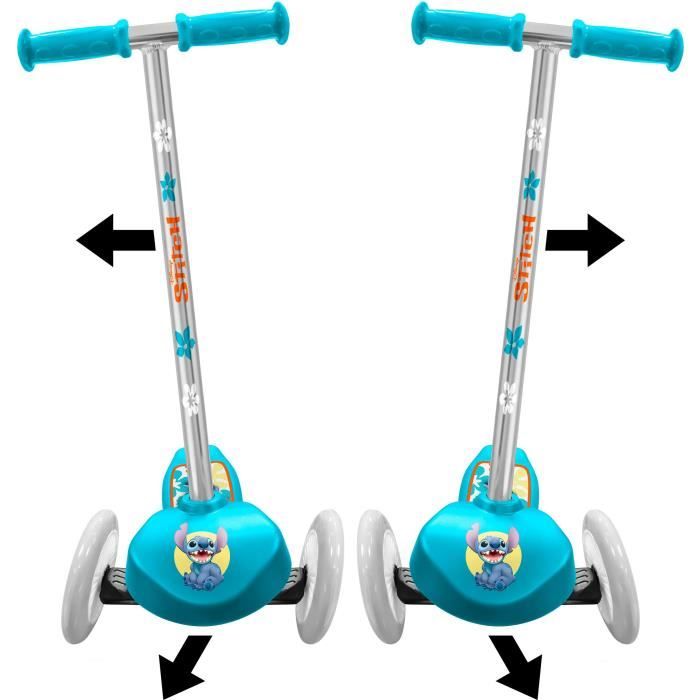 Steering 3-wheel scooter - DISNEY - STITCH