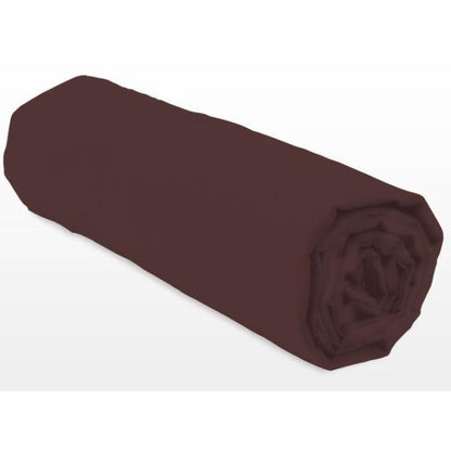 Fitted sheet - LOVELY HOME - LH71596 - 140x190+30 cm - Brown