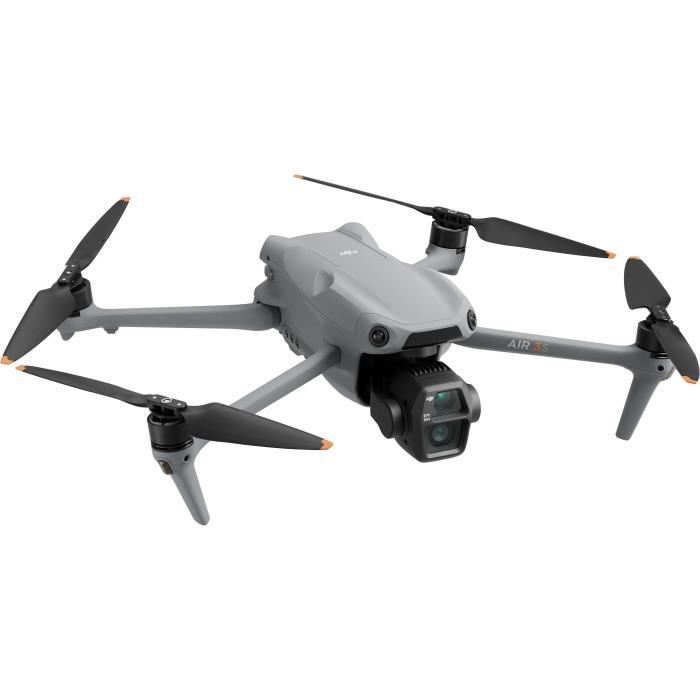 Drone - DJI - Air 3S (- DJI - RC-N3) - Dual 1 CMOS Camera and 70mm Telecamera - 14 Stops of Dynamic Range - Intelligent RTH