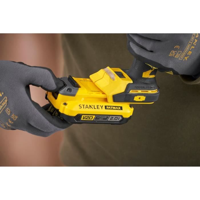 Impact Driver - STANLEY - SFMCF830D2K-QW - 203 Nm - 18V - 2 x 2 Ah Batteries