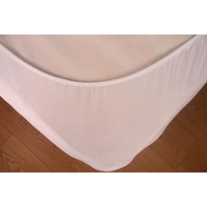 Mattress protector - 180 x 200 cm x 25 cm - 100% Cotton - 170 G/M2 - LOVELY HOME