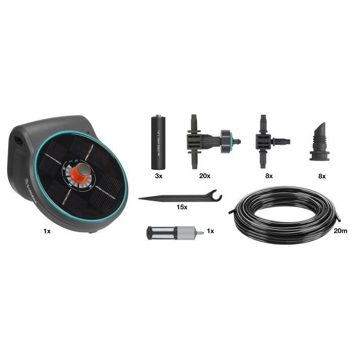 GARDENA AquaBloom Solar Automatic Watering Solution