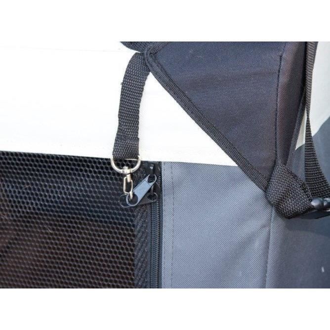 Transport box - KERBL - Journey - 70 x 52 x 52 cm - Gray / Beige