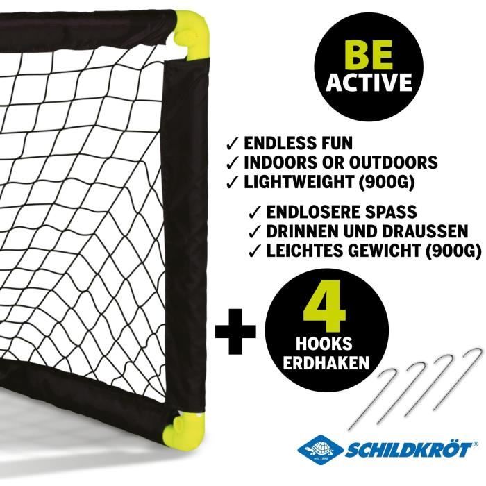Football goal - Foldable - SCHILDKRÖT - 90 x 60 x 60 cm