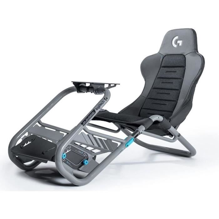 Simulation Seat - PLAYSEAT - Trophy x Logitech G Edition - Grey/Black