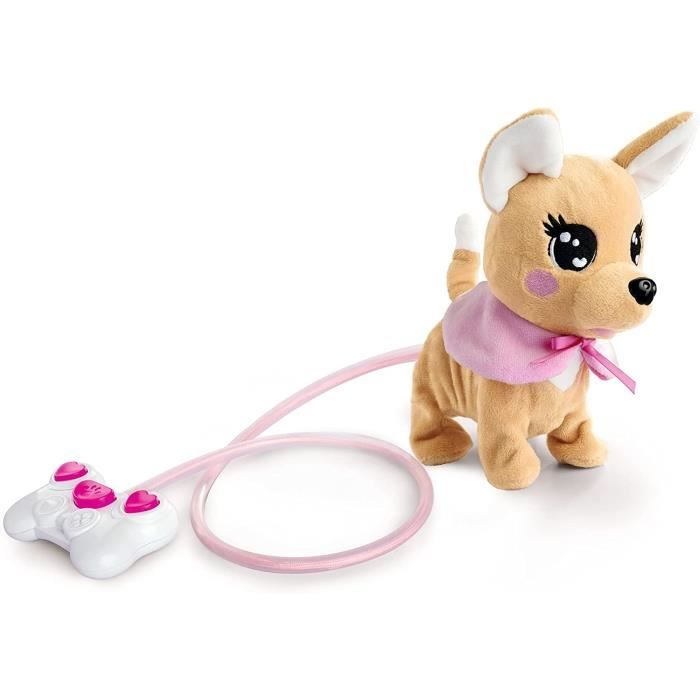 Chihuahua Chi Chi Love Loomy Plush Toy - 20 cm - Wire-guided Plush Toy - Batteries Included