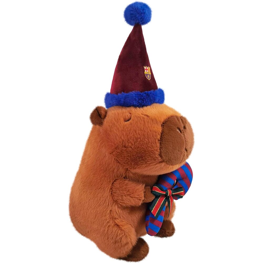 FC Barcelona capibara teddy santa hat 35cm