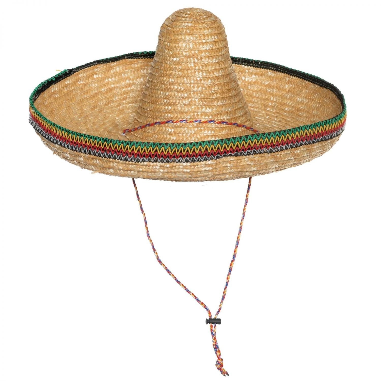 Straw Sombrero Adult Costume Accessory | 22 Inch