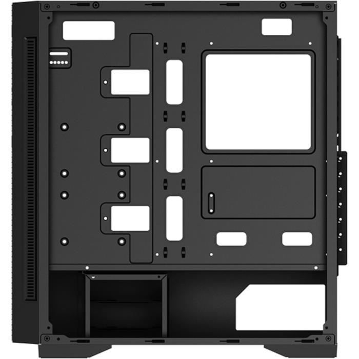PC case - DEEPCOOL - MATREXX 55 Mesh ADD-RGB 4F (Black) - Case without power supply - Medium tower - E-ATX format