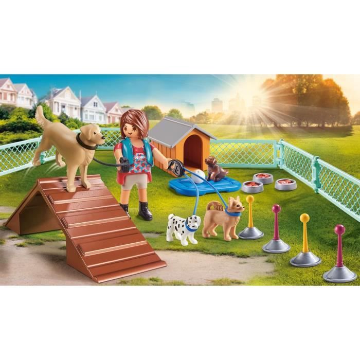 PLAYMOBIL 70676 Teacher and Dogs Gift Set