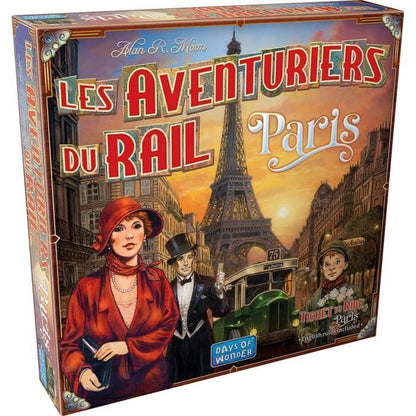 Ticket to Ride Paris - Asmodee - Ages 8 and up