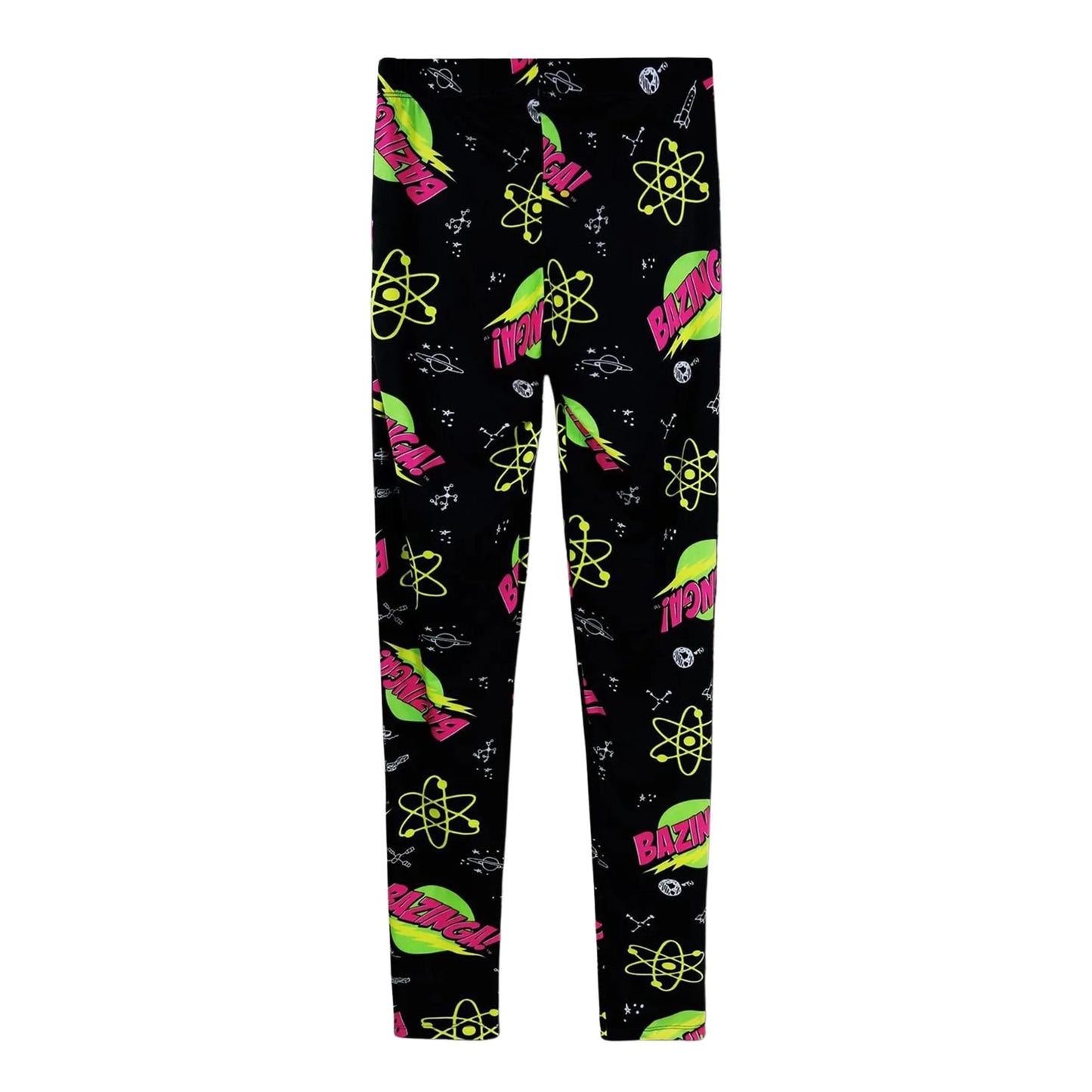 Big Bang Theory Braniac Bazinga Leggings Adult Large