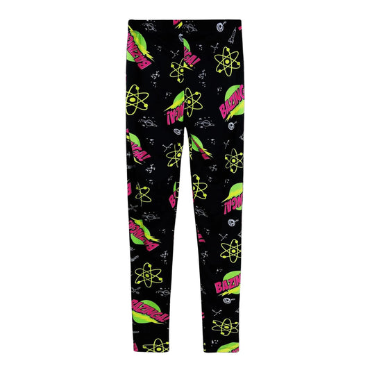 Big Bang Theory Braniac Bazinga Leggings Adult Large