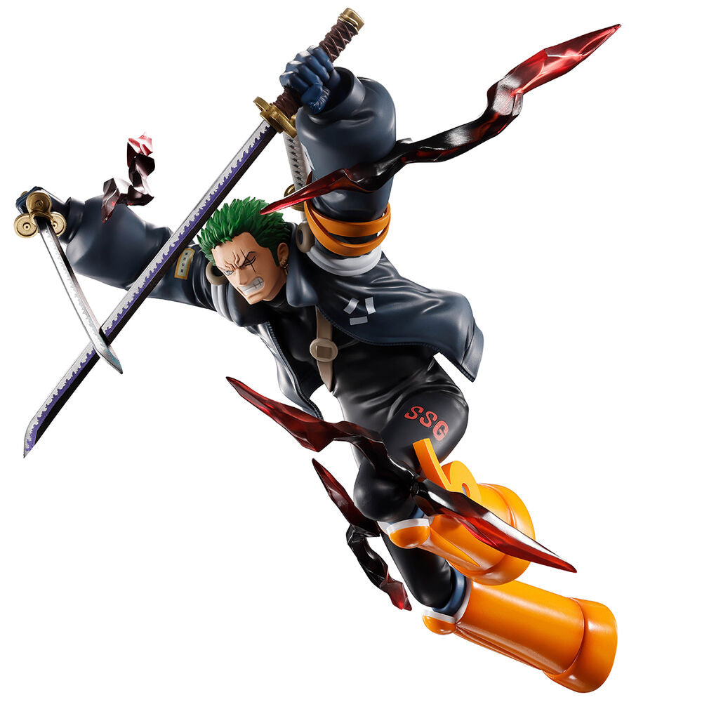 One Piece Zoro Burts of Energy Masterlise Expiece Roronoa Zoro Ichibansho figure 15cm