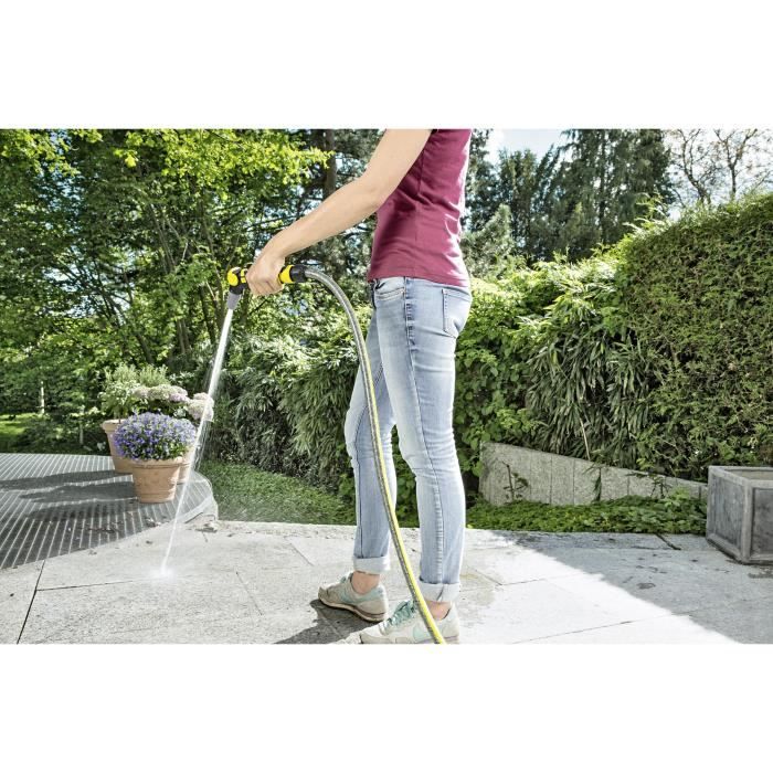 Plus Watering Gun - KARCHER - Rotating handle - Self-locking trigger - Adjustable water flow