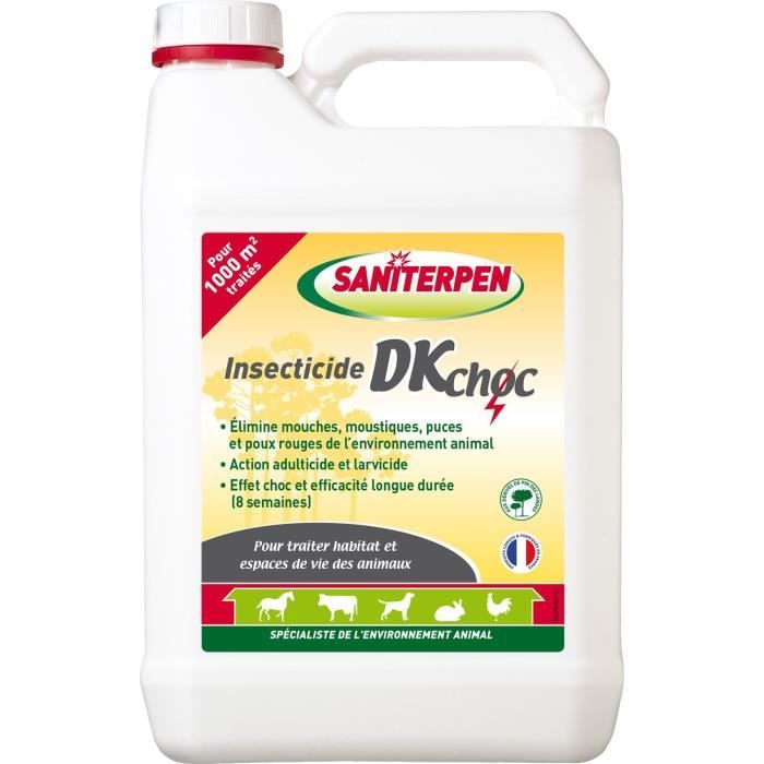 Insecticide - SANITERPEN DK - 5L - Disease prevention, eliminates insects, long-lasting action, Landes Pine fragrance