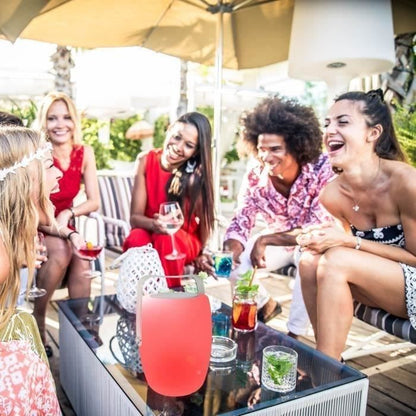 LUMISKY Outdoor Music Lamp with Speaker - 21 x 21 x 31 cm