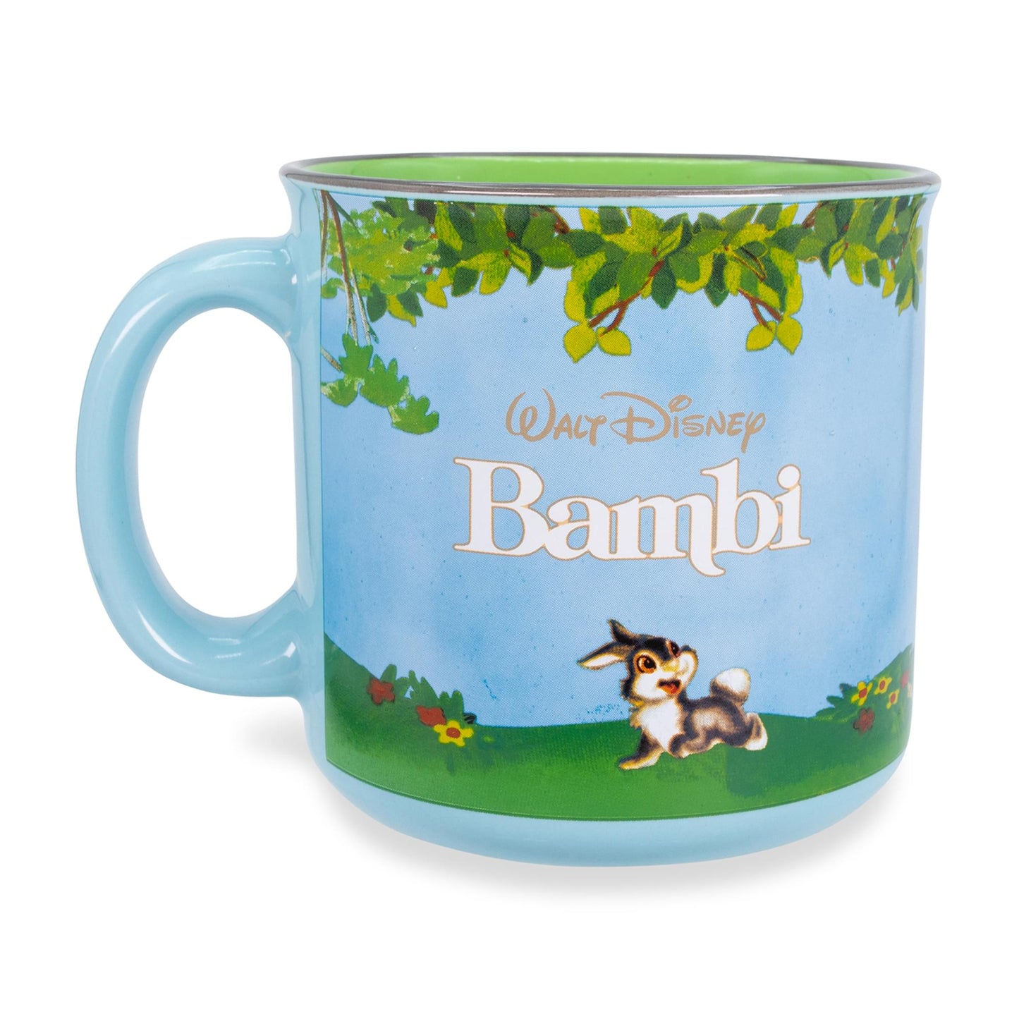 Disney Bambi Meadow Scene Ceramic Camper Mug | Holds 20 Ounces