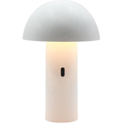 Cordless table lamp - LUMISKY - TOD WHITE - H28 cm - Adjustable head - Warm white LED
