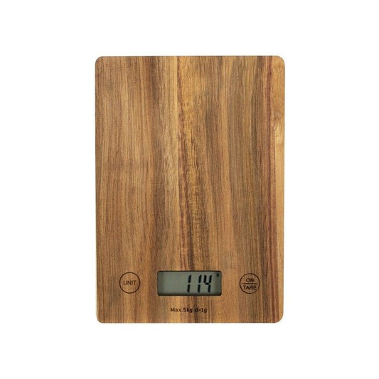 Electronic kitchen scale made of acacia wood - Livoo - DOM492 -