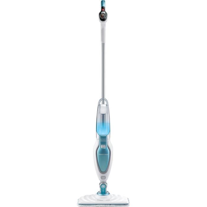 Black + Decker - FSM16CD -QS - Steam cleaner 3 in 1 1600W - 2 microfibers + 1 accessory for carpet included - 6m cable