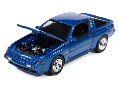 1988 Chrysler Conquest TSi Bright Blue Metallic "Modern Muscle" Series 1/64 Diecast Model Car by Auto World