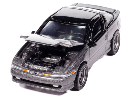 1991 Eagle Talon TSi Medium Quartz Metallic with Black Top "Modern Muscle" Series 1/64 Diecast Model Car by Auto World