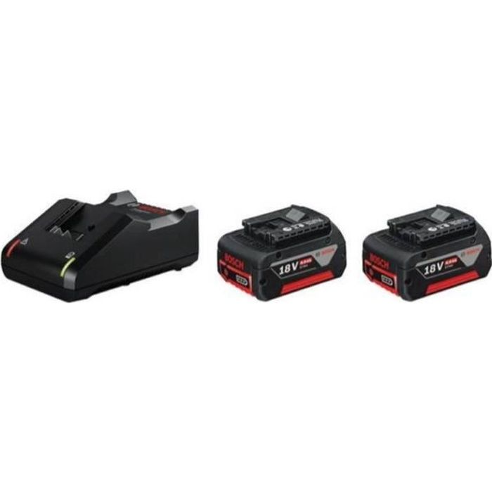 Battery and charger BOSCH PROFESSIONAL 2 batteries 4,0Ah + charger GAL 18V-40