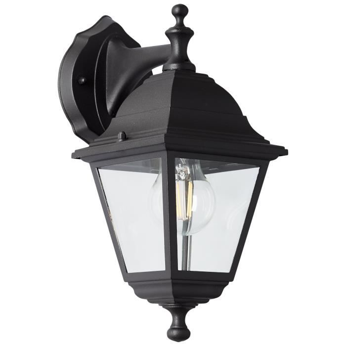 Brilliant Outdoor Applique Outdoor Nissie Noir E27 1x60w