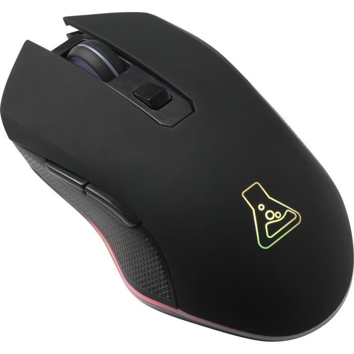 Retro backlit gaming mouse The G -LAB 3200DPI - Black