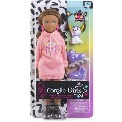 Fashion doll - COROLLE - Melody Music & Mode - 28 cm - 4 accessories - from 4 years old
