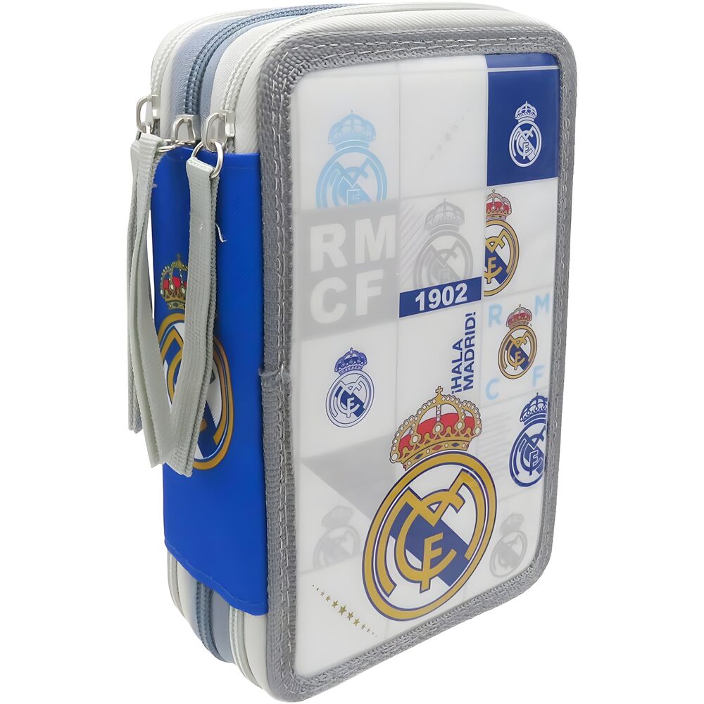 Real Madrid triple pencil case