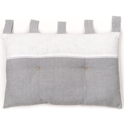 Headboard - TODAY - CHARME - Chambray x Slub Capucine - 45 x 70 cm