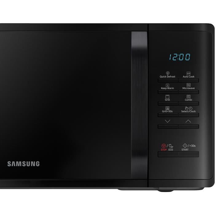 Samsung MG23K3513AK microwave - 23l - Gril - Electronics - 800W - 28.8 cm - Ceramic cavity Enamel - Black