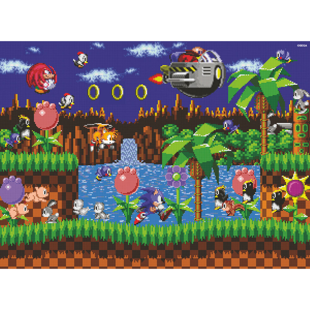 Sonic the Hedgehog puzzle 500pcs