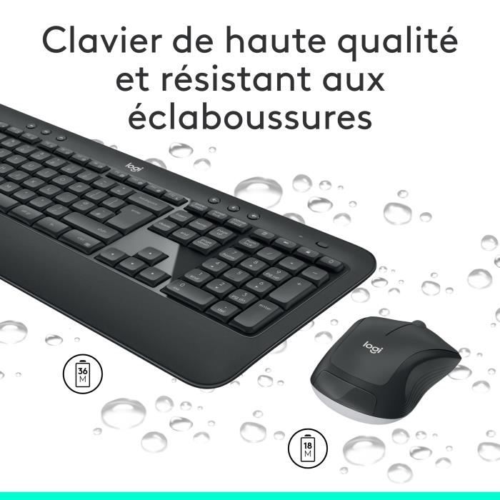 LOGITECH MK540 Keyboard Mouse Pack