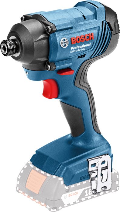 BOSCH PROFESSIONAL Cordless impact driver 18V GDR 18V-160, 2 beater 2,0 Ah, L-BOXX