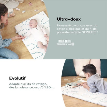 Babymoov Cosy'Lite Nomad travel mattress 60x120cm, universal size, oeko-Tex certified and recycled