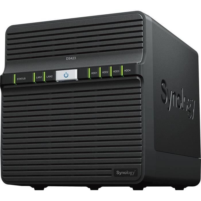 NAS Server - SYNOLOGY - DS423 - 4 bays - 2GB RAM