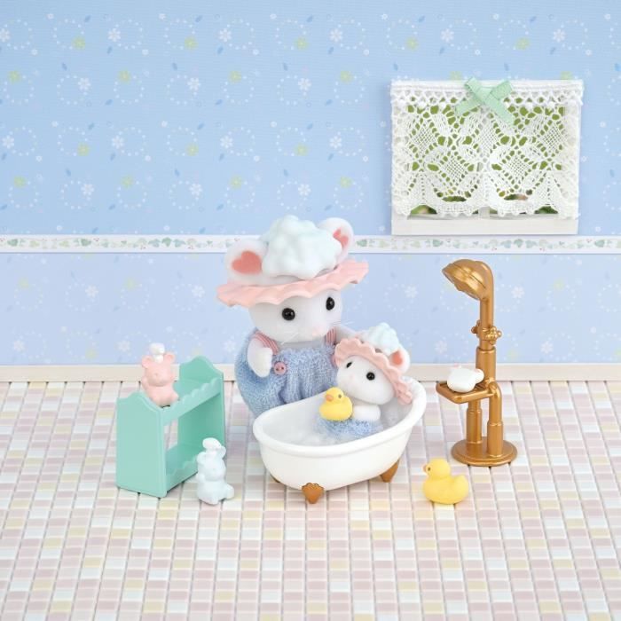 The Mouse Brothers Marshmallow Bath - SYLVANIAN FAMILIES - 5805