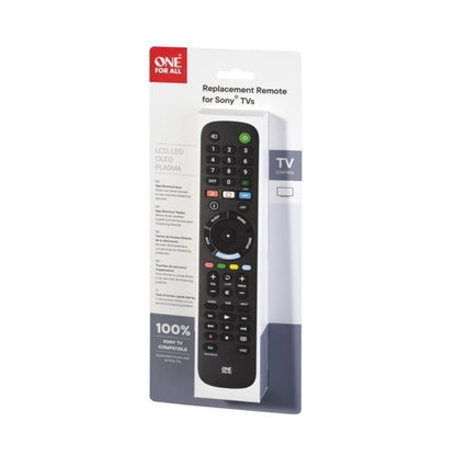 ONE FOR ALL URC4912 - Replacement remote control for Sony TV