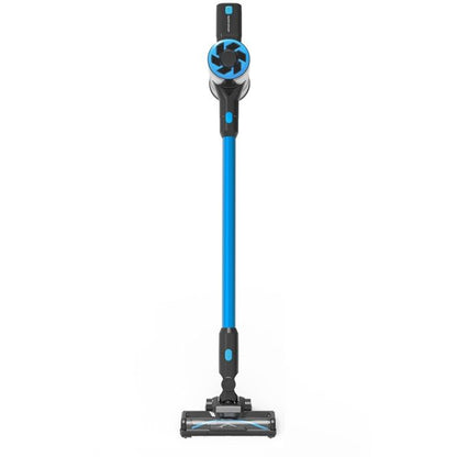 ARTHUR MARTIN -AM0202AC - Cordless stick vacuum cleaner - 150 W - 40 min - Includes 2 removable batteries - 0.7 L - Blue