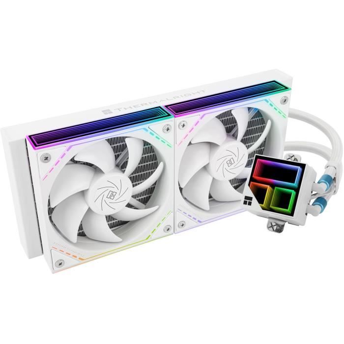 Watercooling AIO - THERMALRIGHT - Frozen Infinity 240 - White - 2x120mm ARGB fans - Intel and AMD compatibility