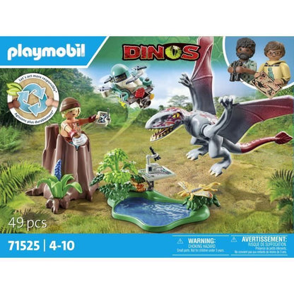 PLAYMOBIL 71525 Observation Drone with Dimorphodon