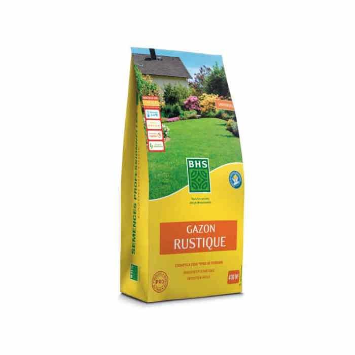 Rustic Grass - BHS - 3 kg Box - Resistant to harsh weather conditions - Sun - Red
